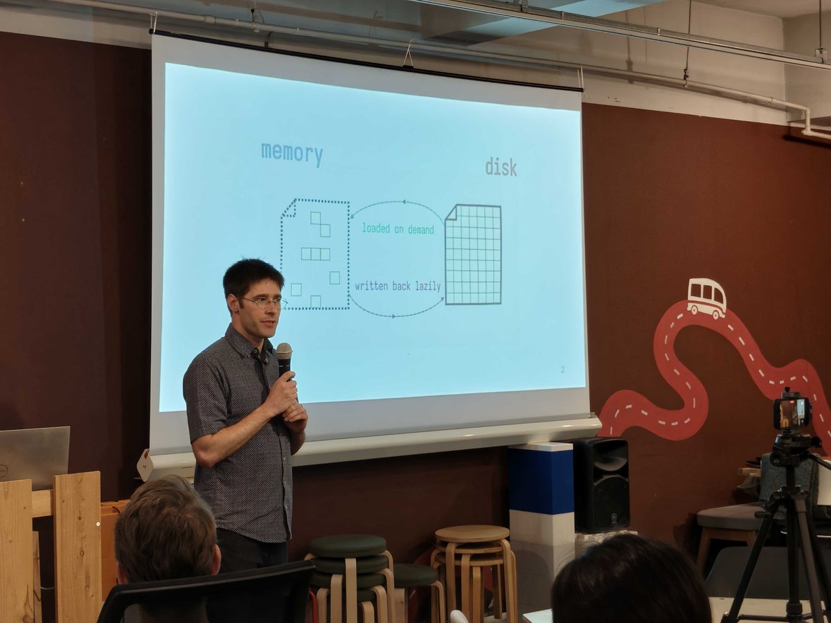 LeWagonTokyo's tweet photo. Welcomed the @TokyoRust meetup to our campus! 

Last time, we received this cute Ferris the crab, the beloved mascot of the Rust programming language, and it stays in our swag corner ever since. https://t.co/NsreOKrXpJ