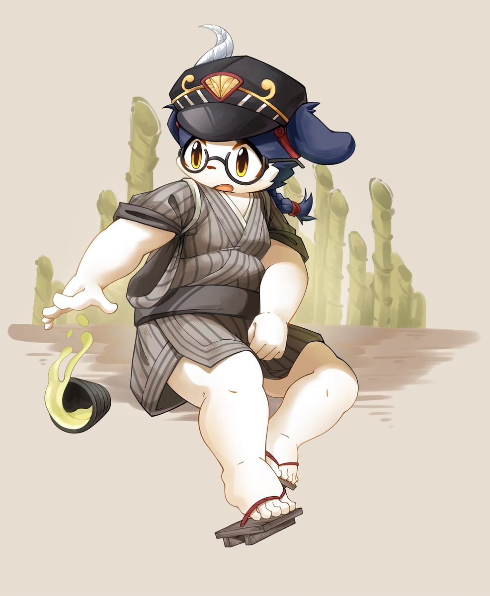 Yasha_uuu's tweet photo. 抹茶
#ケモノ #furry #兽人 https://t.co/ze37K1Lk4I