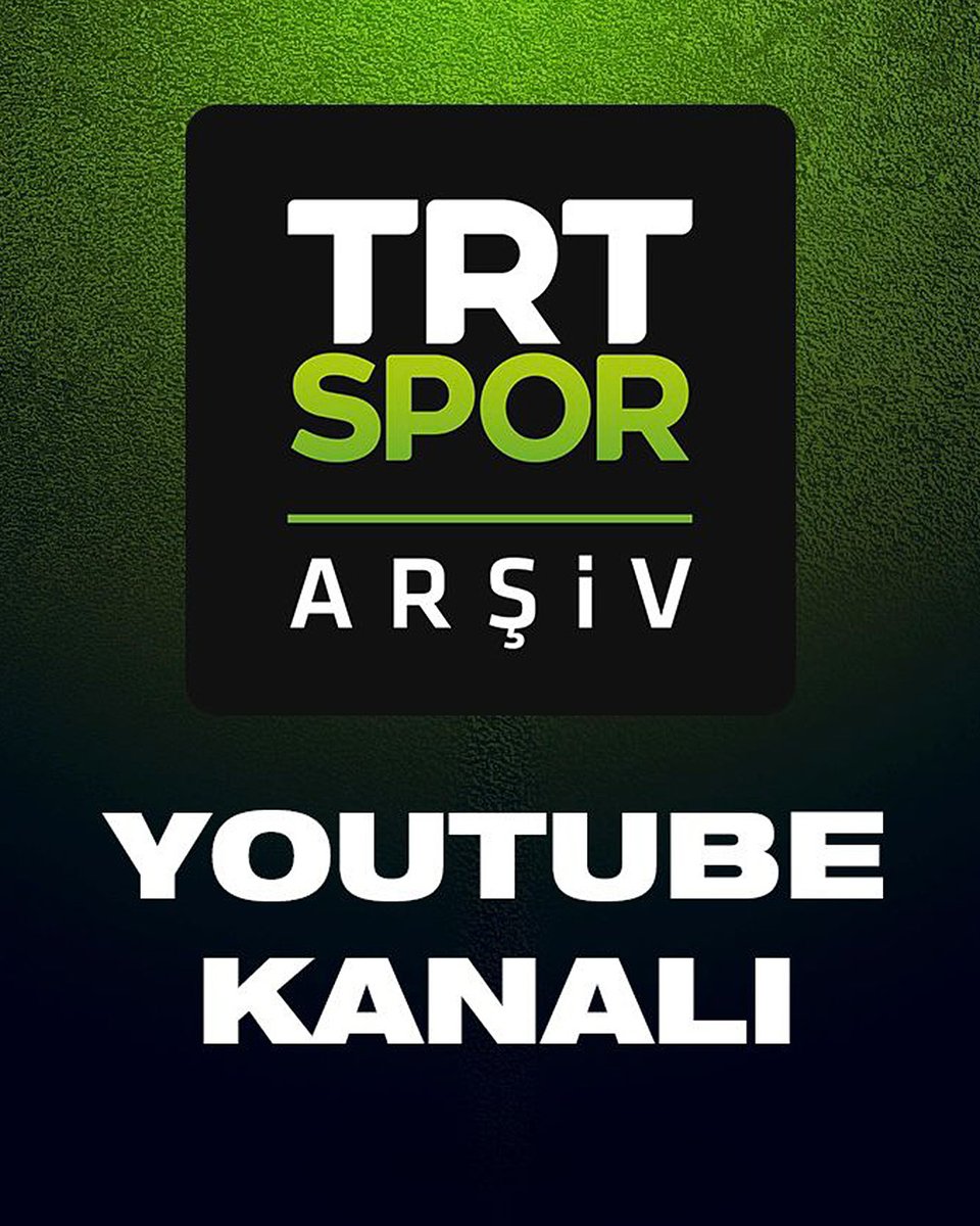 trtsporyildiz's tweet photo. * Unutulmaz maçlar
* Olimpiyat anları
* Eski programlar
* Tarihi röportajlar

🤩 Hepsi ve daha fazlası #TRTSporArşiv YouTube kanalında!

👍 Eşsiz bir arşive sahip TRT'nin spor yayınlarını kaçırmamak için abone olun ve bildirimleri açın.

🖇️ https://t.co/Rc4VEs7zH5 https://t.co/ruj5C3RYvy