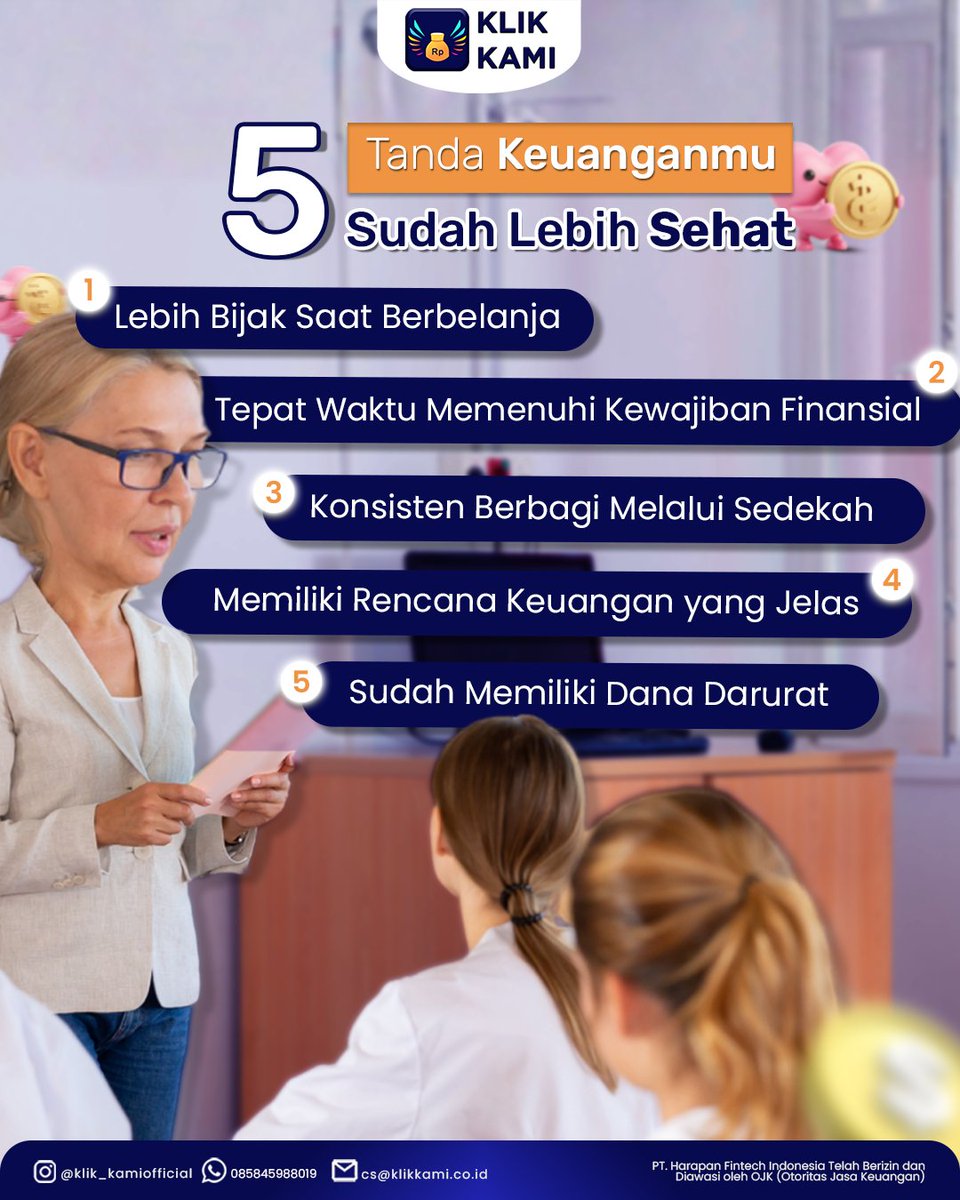 klik_kami's tweet photo. Sudah berapa checklist yang berhasil kamu centang bulan ini sobat?

#Klikkami #Modal #Finansial #Pinjaman #Keuangan https://t.co/Pz8BGZuSjg