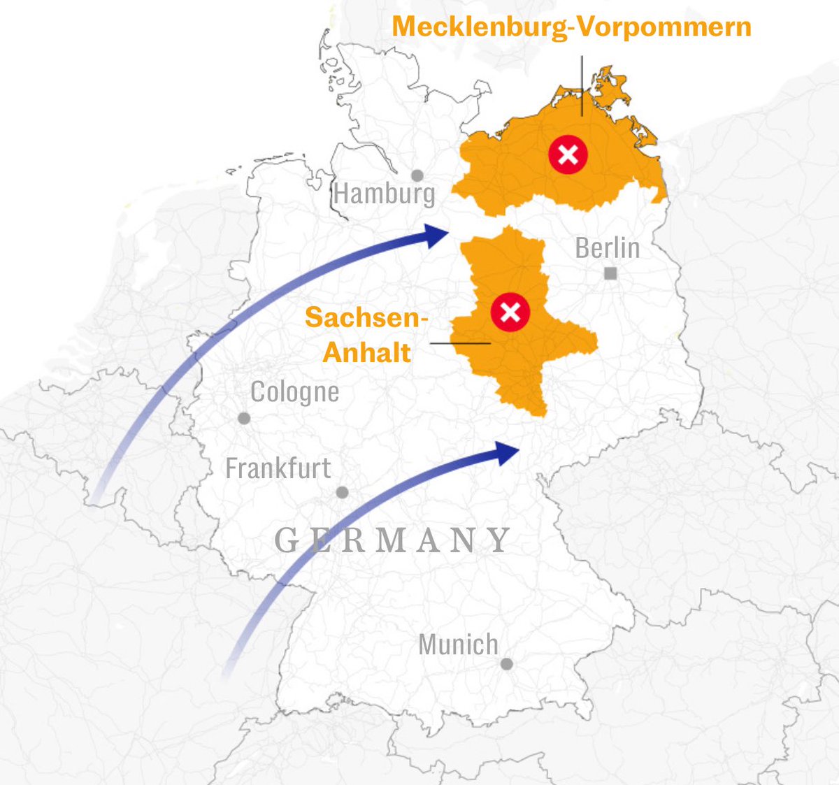 Barnes_Joe's tweet photo. EXCLUSIVE: Berlin is drawing up secret plans to stop pro-Kremlin ‘traitor states’ blocking Nato troops.
German officials fear AfD wins in eastern state elections this September could create local governments able to delay the movement of allied forces through key logistical routes - nicknamed ‘Nato’s roundabout’ - in the event of a Russian attack.
In a joint investigation with our sister newspaper @welt, we reveal how the Chancellor’s government is preparing mechanisms to override state decision-making powers in a crisis.
With my colleagues@JamesCrisp6,  @JamesERothwell and @corajamine