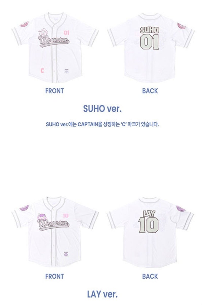 kyuyoung20's tweet photo. เสื้อเบสบอลยูนิฟอร์มแต่ละเมมเบอร์ สีเลขไม่เหมือนกันด้วย https://t.co/94lHSPIoX8