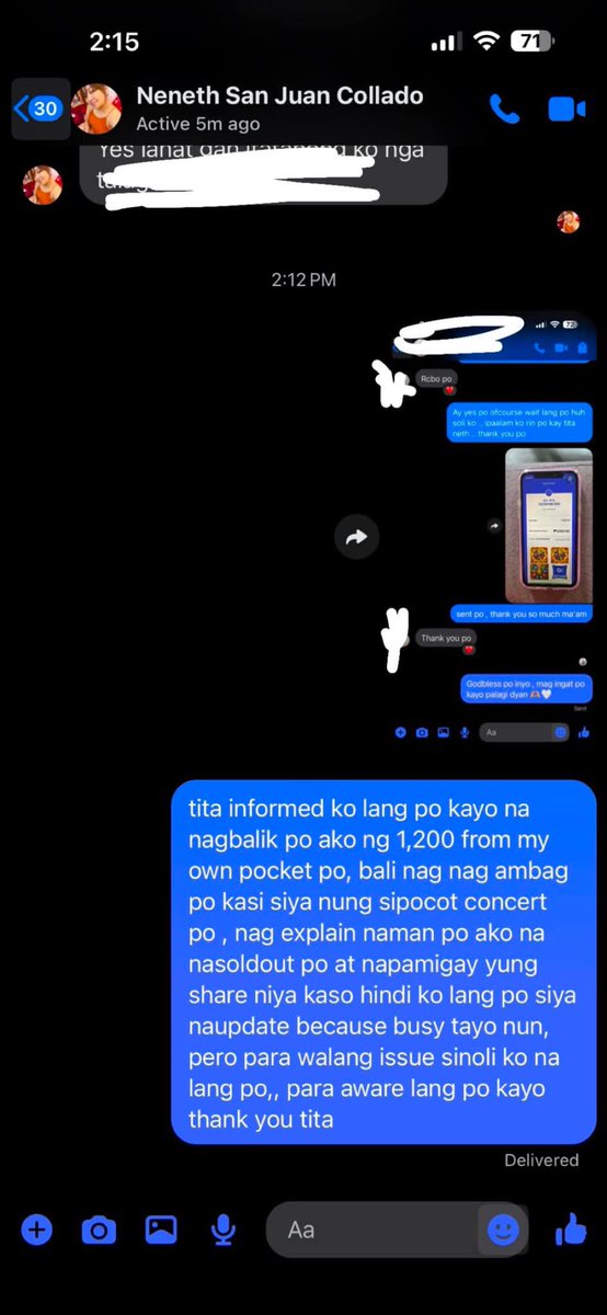 Queensky29's tweet photo. @JENNhttperror @ReginaParr6n8 oks na po naibalik ko na , ininformed ko rin si tita neth na naibalik na para no issue 🤍 atleast nasoldout ang ticket last sipocot wala po natira nun ni isang ticket 🫶🤍 Love love po https://t.co/OgZoYwiguQ