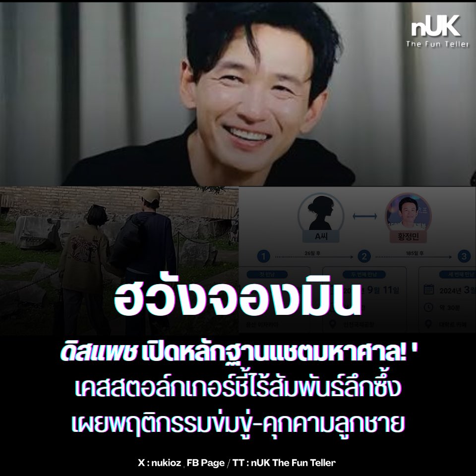 nUKiOz's tweet photo. ⚡️เปิดหลักฐานแชตมหาศาล! 'ดิสแพช' กางความจริงคดีสตอล์กเกอร์ #ฮวังจองมิน ชี้ไร้สัมพันธ์ลึกซึ้ง เผยพฤติกรรมข่มขู่-คุกคามลูกชาย

สำนักข่าว 'Dispatch' (ดิสแพช) เปิดเผยรายงานสืบสวนพิเศษเกี่ยวกับประเด็นข่าวลือของนักแสดงรุ่นใหญ่ ฮวังจองมิน โดยยืนยันจากการตรวจสอบว่า ไม่มีความสัมพันธ์เชิงชู้สาวหรือการสกินชิปใดๆ ทั้งสิ้น (ไม่มีการจับมือ กอด จูบ หรือมีสัมพันธ์ลึกซึ้ง) ตามที่หญิงสาวคู่กรณี (A) กล่าวอ้าง

รายงานระบุว่า ทั้งคู่พบกันเพียง 3 ครั้งในเวลาสั้นๆ โดยจุดเริ่มต้นเกิดจากการที่ A เป็นแฟนคลับตัวยงที่ติดตามงานของ ฮวังจองมิน ทำให้นักแสดงหนุ่มให้ความสนิทสนมและเคยเอ่ยปากชวนทำธุรกิจออกแบบลาเบลสุราแบบเป็นกันเอง แต่เมื่อ A เริ่มแสดงพฤติกรรมยึดติดและคุกคามจนนักแสดงหนุ่มขอเว้นระยะห่าง A กลับเริ่มส่งข้อความก่อกวน ร้องขู่จะจบชีวิตตัวเอง และหนักถึงขั้น ส่งข้อความไปคุกคาม B ลูกชายของ ฮวังจองมิน ถึงสองครั้ง (ในช่วงกุมภาพันธ์ 2024 และกรกฎาคม 2025) เพื่อกดดันให้ ฮวังจองมิน ยอมปลดบล็อกและติดต่อกลับ

นอกจากนี้ ในเดือนพฤษภาคม 2025 เพียงเดือนเดียว A ได้ส่งข้อความระเบิดอารมณ์ คุกคาม ข่มขู่ และด่าทอ ฮวังจองมิน มากกว่า 113 ข้อความ (รวมกว่า 11,021 ตัวอักษร) รวมถึงการแอบไปดูละครเวทีของลูกชายแล้วส่งรูปตั๋วมาข่มขู่ ส่งรูปซากสัตว์และคราบเลือดไปให้ ทำให้ ฮวังจองมิน ต้องตัดสินใจยื่นฟ้องดำเนินคดีข้อหาสตอล์กเกอร์ในที่สุด

ดิสแพช สรุปว่า แม้การตอบรับแฟนคลับและคำพูดสตรีมความเป็นกันเองของ ฮวังจองมิน จะกลายเป็นจุดเริ่มต้นที่ทำให้ A เกิดความเข้าใจผิดอย่างรุนแรง แต่พฤติกรรมทั้งหมดของ A ถือเป็น ‘การคุกคามและการสะกดรอยตาม’ อย่างชัดเจน และไม่สามารถนำความตั้งใจหรือจินตนาการส่วนตัวมาอ้างเพื่อสร้างความชอบธรรมให้แก่การกระทำผิดกฎหมายได้

© Dispatch