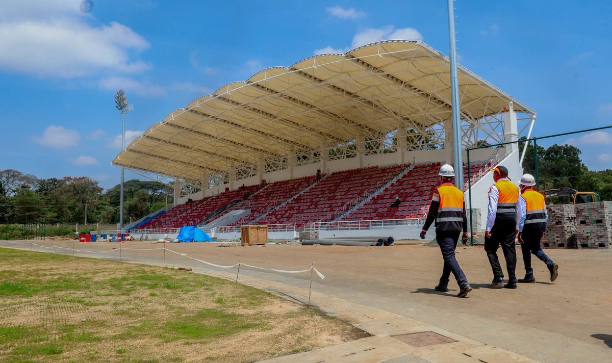 Talanta_Stadium's tweet photo. 🏟️✨ Every milestone brings us closer to greatness!
The finish line is now in sight...⏳🔥

We're getting ready to welcome the continent!🌍⚽

#AFCON2027 Infrastructure! https://t.co/LbU6AdvtXW