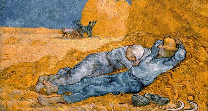 FedericaMagnano's tweet photo. Meriggiare pallido e assorto
presso un rovente muro d’orto,
ascoltare tra i pruni e gli sterpi
schiocchi di merli, frusci di serpi…

Eugenio Montale

#IGiorniDellAfa 
#SalaLettura 

Van Gogh https://t.co/lyhHNnUgkr