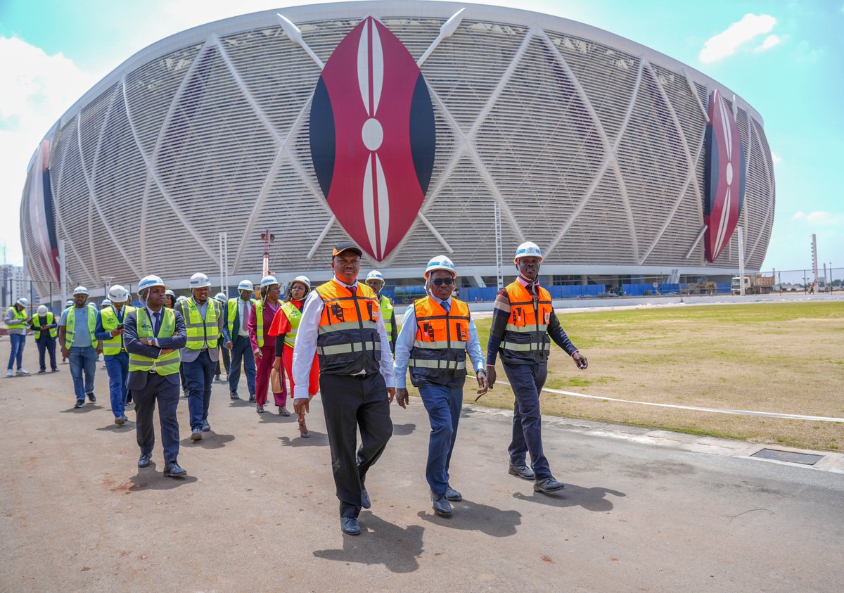 Talanta_Stadium's tweet photo. 🏟️✨ Every milestone brings us closer to greatness!
The finish line is now in sight...⏳🔥

We're getting ready to welcome the continent!🌍⚽

#AFCON2027 Infrastructure! https://t.co/LbU6AdvtXW
