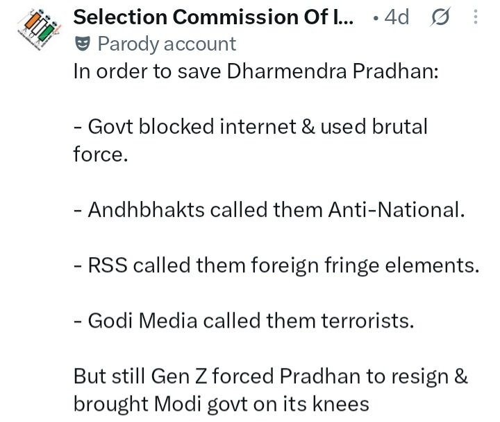 ECISLEEPS's tweet photo. BJP IT Cell mass reported my account for tweeting in support of students.

They got my account locked for 3 days &amp; forced me to delete tweets.

They've also suppressed my reach by constant reporting.

If you can see this post of mine, let me know by retweet &amp; liking this tweet🙏 https://t.co/2WkbazMR47