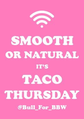 Bull_for_BBW's tweet photo. TACO THURSDAY THREAD
Girls, don’t worry — we’re here today to admire every possible style your taco has 😍 https://t.co/7rdZYPdwtj