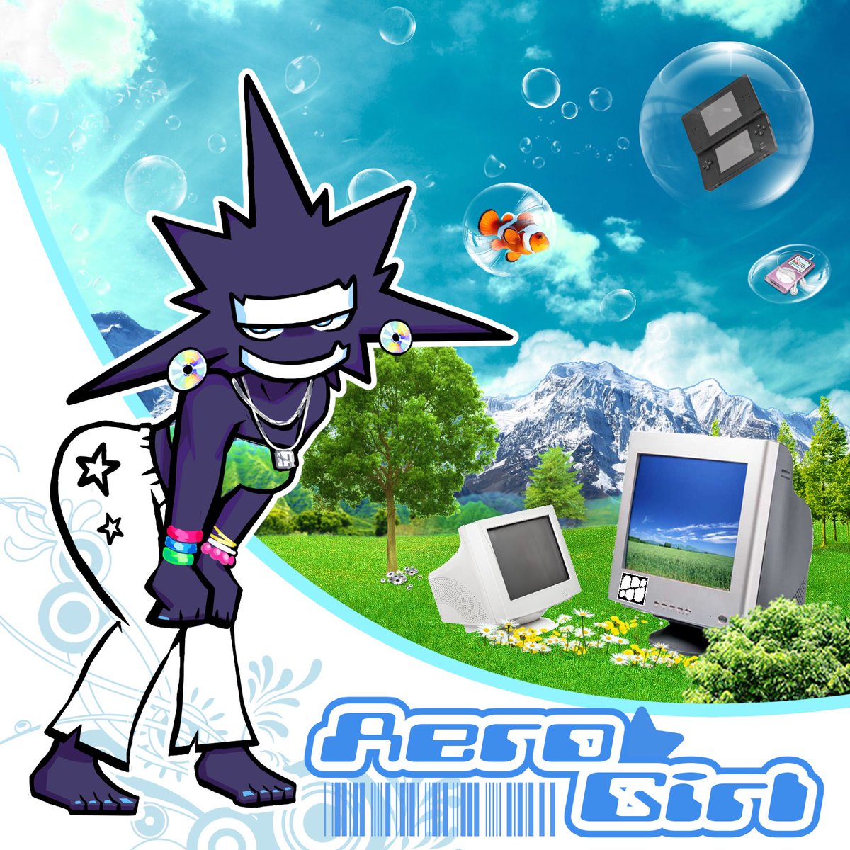 GreenTea_pixel's tweet photo. Previous cover arts for songs #art https://t.co/voWx5eptwM