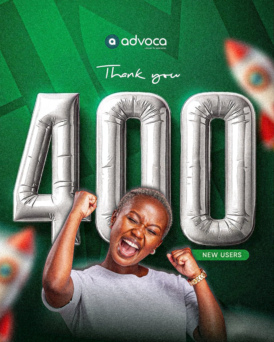 Advocapro's tweet photo. 🎉 400+ Users and Growing! ⚖️🚀
What started as a vision is becoming a movement.
A heartfelt thank you to every lawyer, client, and supporter who has trusted Advoca. Your belief in our mission inspires us to keep making legal access more accessible
#Advoca #lawyer #viral #fyp https://t.co/BXnVaVsZwP
