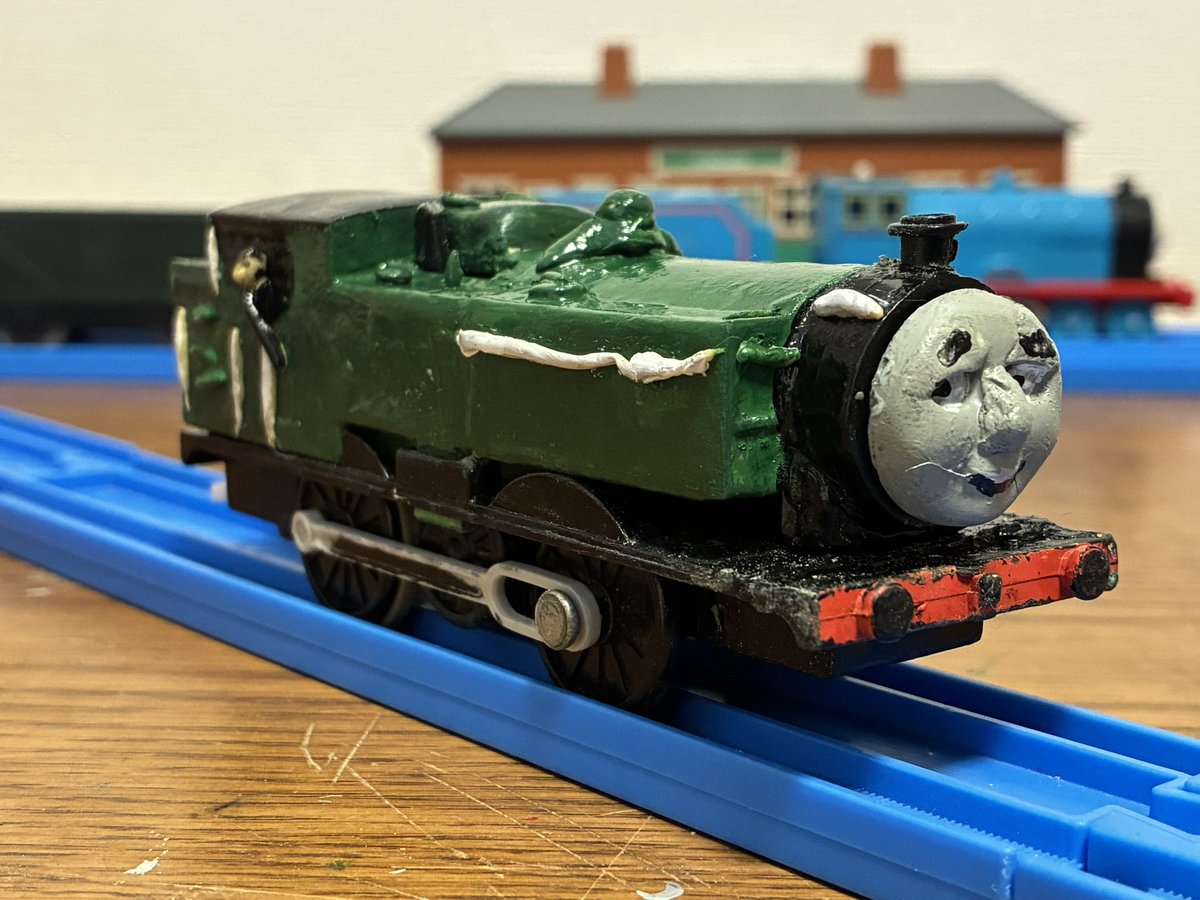 whq8bm's tweet photo. 改造プラレール

GWR 94xx Class https://t.co/6bN3MfHyca