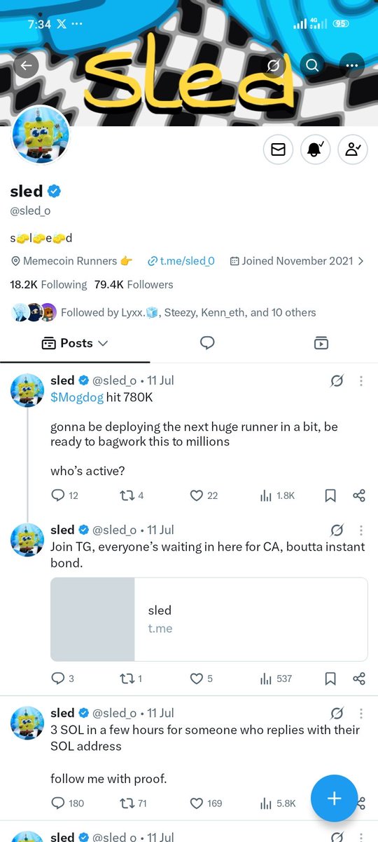 ssmithsznn's tweet photo. @sled_o @PR0H0S Hopefully my reply would't go unoticed 

9k7Sv5rUTMvMWCaUoz65TZNbGtanjr7nYjN1EjguXXzn https://t.co/p7KuOGiucd