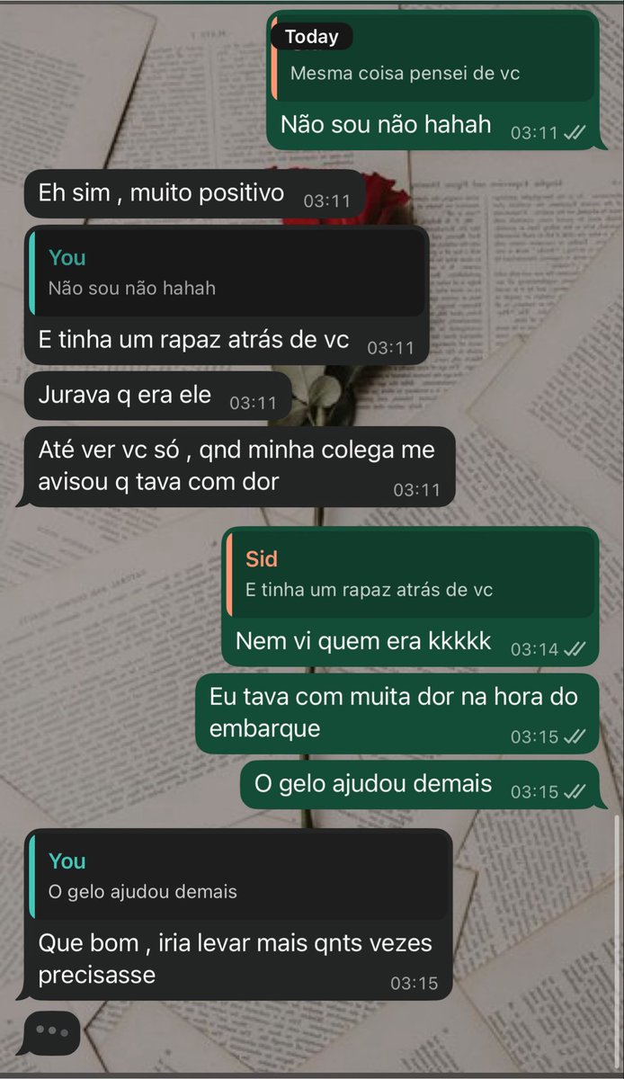 ferettegirl's tweet photo. No novo ep da fanfic da minha vida: eu peguei o voo hoje e tava morrendo de cólica. O comissário de bordo cuidou de mim e me deu gelo pra colocar na barriga, perguntava a cada 10min se eu tava melhor.. e no final me deu um papelzinho com uma caneta pra eu escrever meu contato https://t.co/QlQlpYRttf