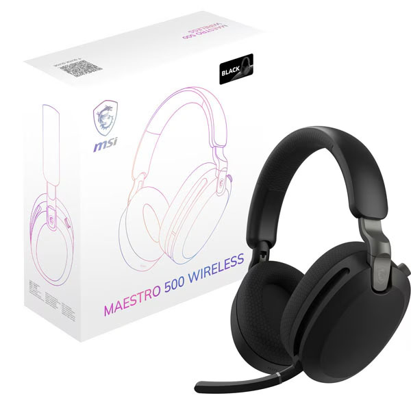PC4USHOP's tweet photo. 🎵🆕🎶【新商品】MSI ✨MAESTRO 500 W✨ Black 2種類のノイズキャンセリング技術 ワイヤレスヘッドセット🎧 ブラック🖤 発売😍‼️
▶️https://t.co/gEUXxND97D
#PC4U #新製品 #オーディオ #ヘッドセット #MSI #エムエスアイ https://t.co/yIFJlSYhfF