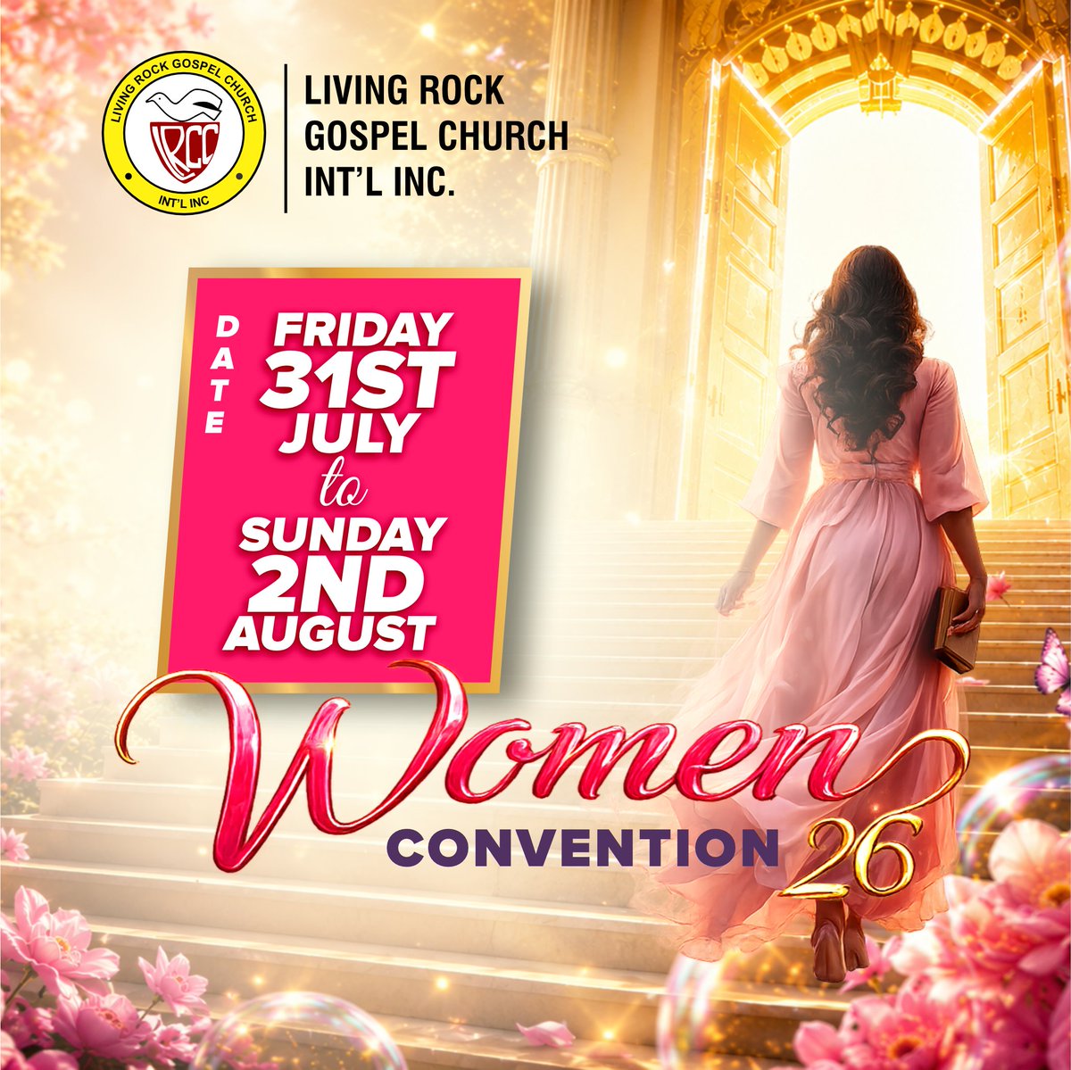 lrgcintl's tweet photo. Women Convention 2026 is here
and it promises to be an exciting time in God's Presence
Don't miss it https://t.co/W7Qa8mOZx0