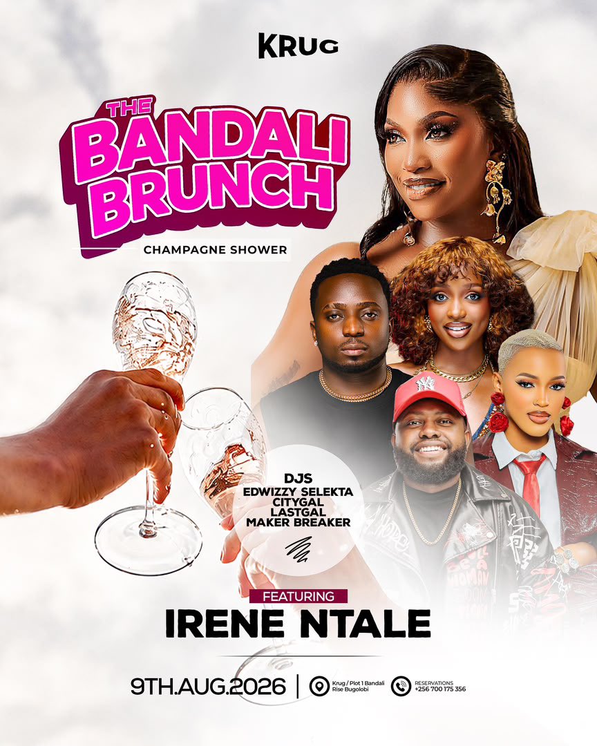 djmakerbreaker2's tweet photo. 9th.Aug.2026 The Bandali Bruch happening @krug_ug hosted by @thomastodd22 ft @Irenentale &amp; all Kampalas great DJ’s and Mcee’s. Pull up in numbers 🥂 https://t.co/yntHMhkzH0