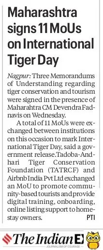 CMOMaharashtra's tweet photo. Maharashtra signs 11 MoUs on International Tiger Day
@Dev_Fadnavis
#Maharashtra #DevendraFadnavis #InternationalTigerDay https://t.co/OTI8kyTZTP