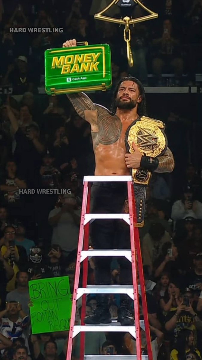 HardyAll77's tweet photo. Can Roman Reigns win the 2026 Money in the Bank? WWE has advertised Roman Reigns for the 2026 MITB event! 👀🔥

#RomanReigns #MITB #MoneyInTheBank #WWE https://t.co/DmUKVSLmWH