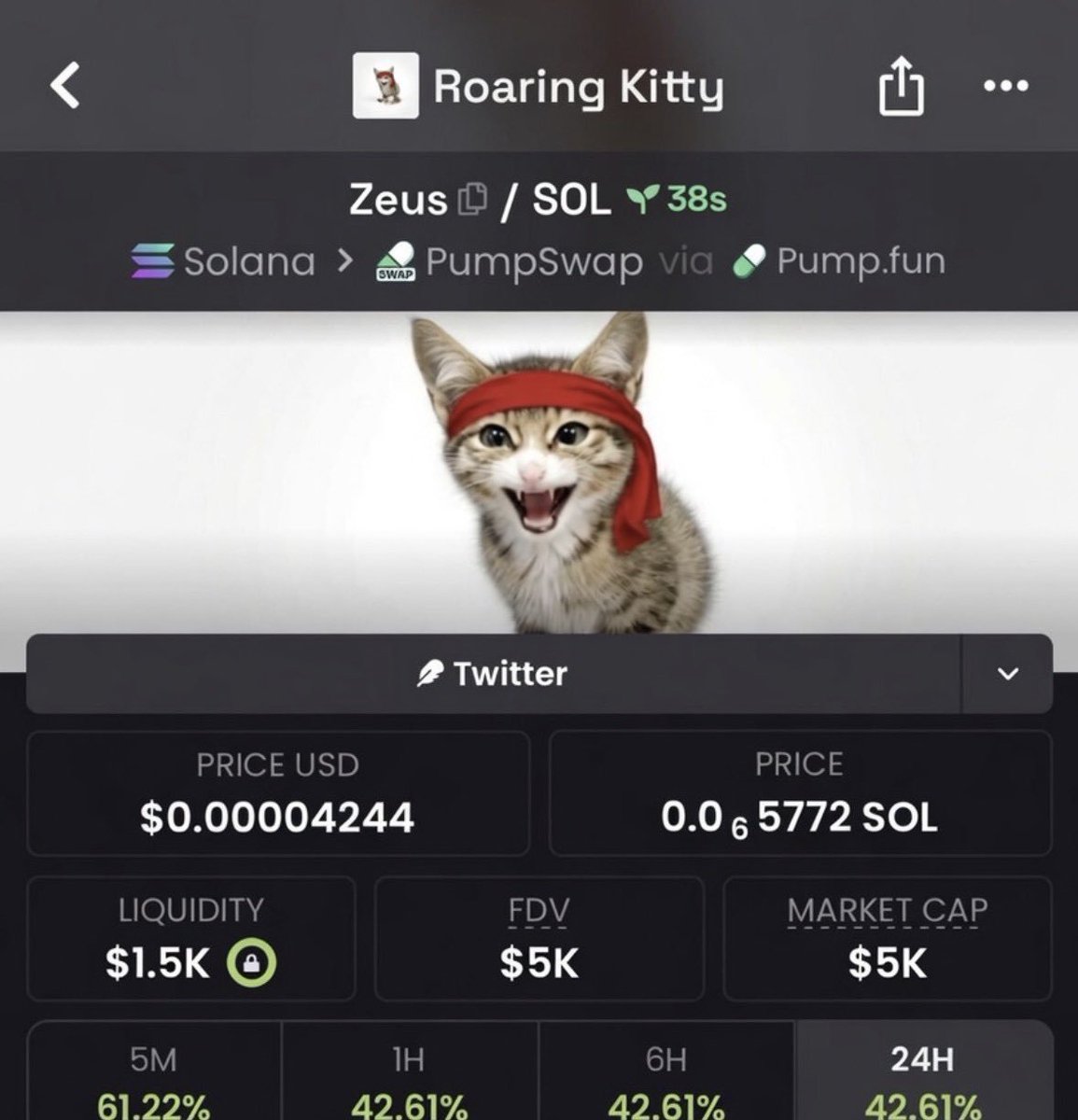 for_futurnas's tweet photo. Watch your entry on $Zeus
CA>>
2qfZAMXswJbmTS7nRkc1U8boETWmgCRzyCQt2iAzpump https://t.co/191QlbfQtH