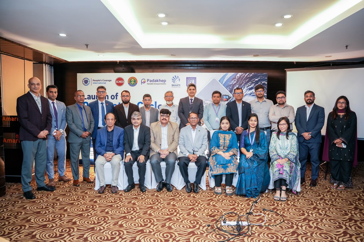 SahaAyandev's tweet photo. A significant milestone for climate resilience in Bangladesh!🇧🇩 

The launch of Parametric Cyclone Insurance marks an important step in strengthening climate resilience in Bangladesh. Supported by People's Courage International (PCI), underwritten by Sena Insurance PLC, and implemented with Padakhep Manabik Unnayan Kendra, Shakti Foundation for Disadvantaged Women, and Nowabenki Gonomukhi Foundation (NGF). Together, we're expanding access to climate risk financing for vulnerable coastal communities.

#ClimateResilience #ClimateFinance #Bangladesh