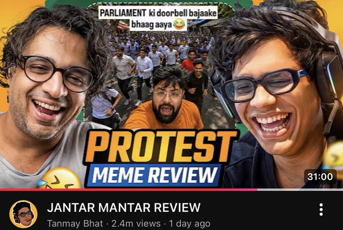 SiddharthKG7's tweet photo. Tanmay &amp; all his foster OPs are getting bodied for not supporting protests &amp; milking that when it is over.

Accused of not having a spine &amp; deleting comments now. https://t.co/Dpba7UsQcC