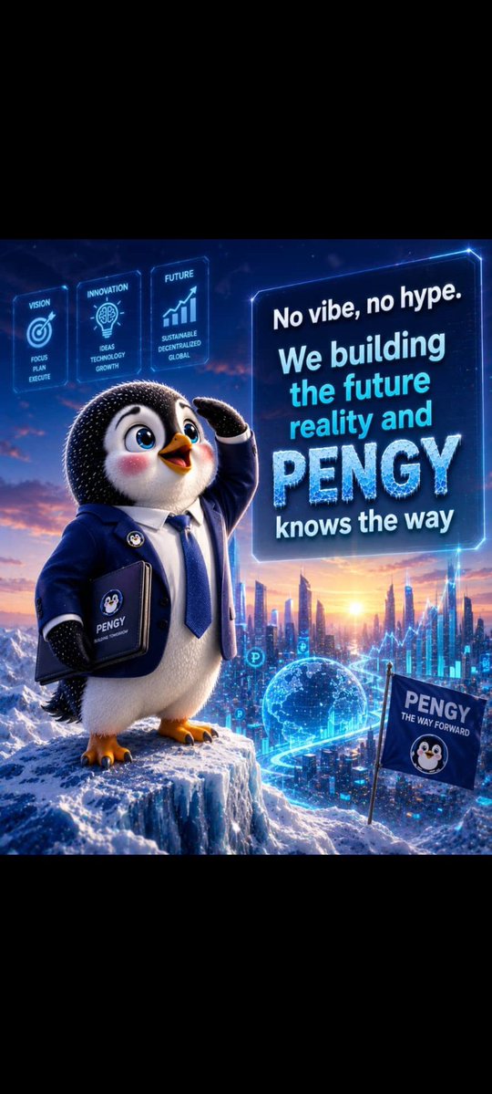 RankyGraphix07's tweet photo. $PENGY is building momentum, and the community keeps getting stronger every day

Stay patient, keep supporting, and enjoy the journey. The best is yet to come

#PENGY #Crypto #Solana #Web3

4aRMfPuLA5UJ9YEA9pmb8e1tX1vqEkiEuBwL3yRtpump https://t.co/BuWNJa5fjZ