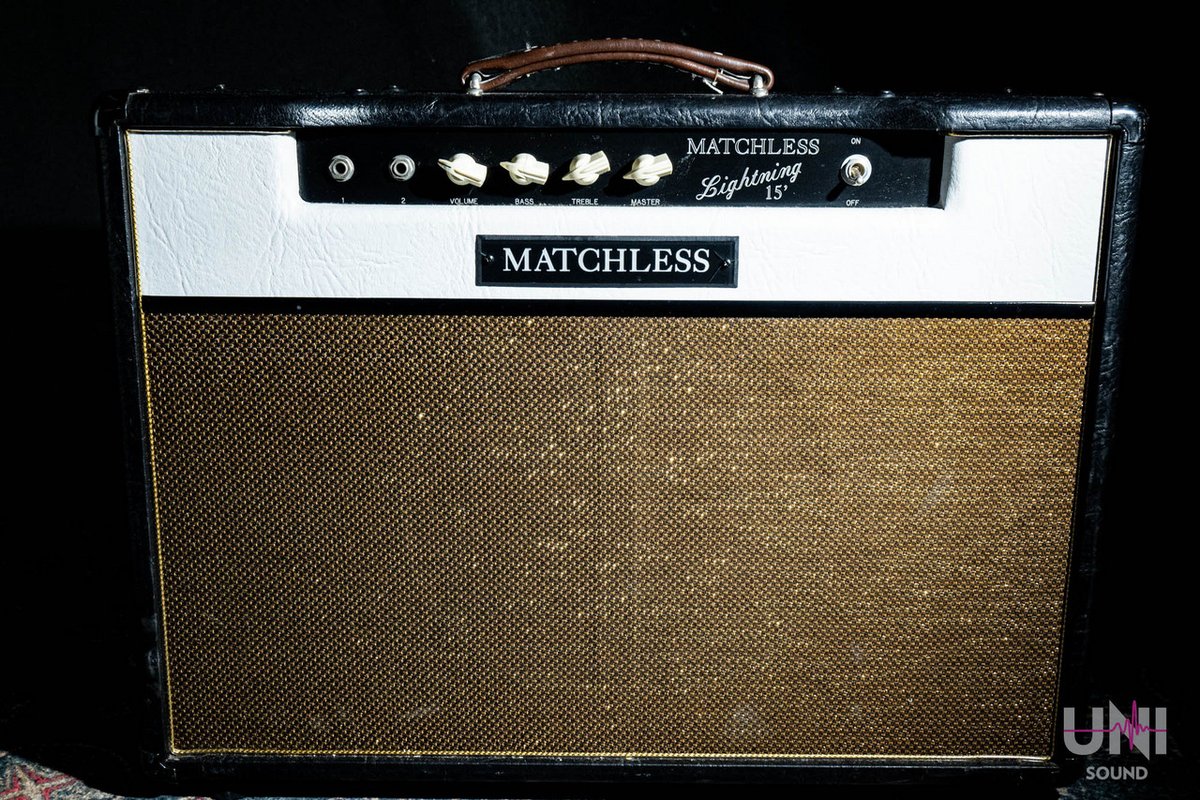 UnisoundY's tweet photo. /
8/4(火)13:15発売開始‼️
MATCHLESS Lightning 15 LG-112
\
MATCHLESS Lightning 15 LG-112 入荷!プリアンプ部に12AX7を3本、パワーアンプ部にEL84を2本、さらにチューブ整流回路を採用した、クラスA・15Wのチューブギターアンプ。
https://t.co/ReG6iqreTF
#MATCHLESS https://t.co/teq7q7olte
