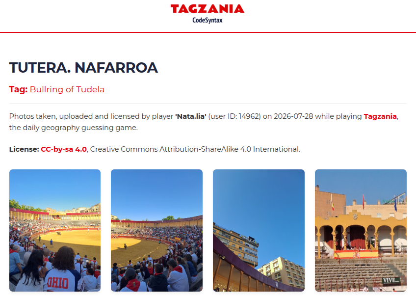 codesyntax's tweet photo. Tagzania (una suerte de Geoguessr en app) comienza a generar imágenes libres para Wikipedia https://t.co/sKxfDPeNzI https://t.co/qxL7qVLIue