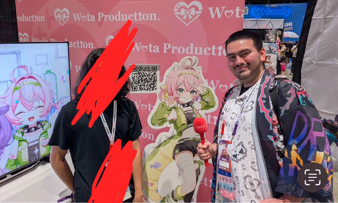 Darkflame2126's tweet photo. @KyuruRinSama I won't deny it was a lil daunting bringing myself to talk to all of Wota at once, but they were all nice! Glad me and a friend were able to win Nowi and we got her home safely! Congrats on the three of your debuts!!! #Wotaillusion #FuruyukiFio #nowikaijumaru #Patchumi https://t.co/MDNPV1jkgk