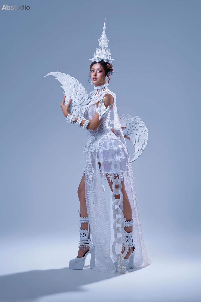 Justme_Ryny's tweet photo. #MissSupranationalCambodia2026 National Custome, 🕊️ The Peace 🕊️
A bird that longs for freedom, symbolizing people all around the world. Together with my homeland, it carries one shared hope—for peace, harmony, and a future where everyone can live in unity. https://t.co/IKfCK3T5J0