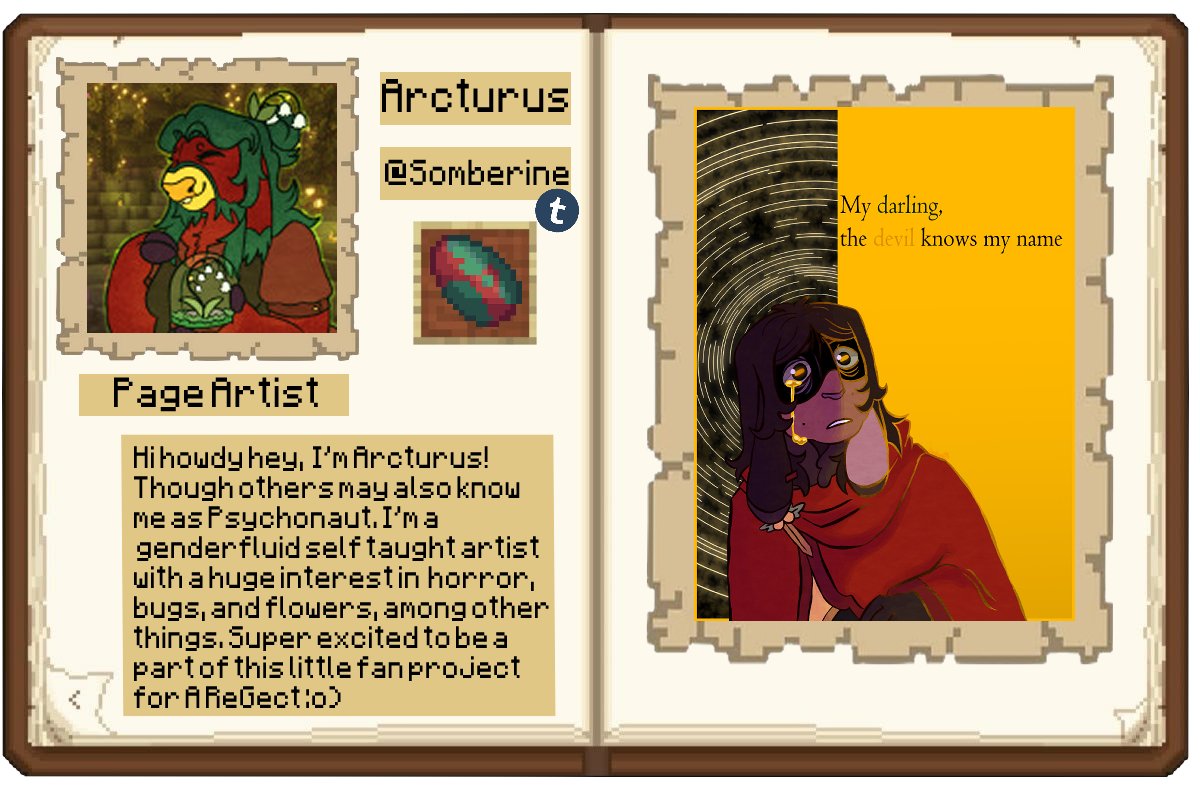 ReGectZineisode's tweet photo. 💡Our next spotlight on another one of our amazing page artists....Arcturus!!!!! https://t.co/XEQIWlXzjh