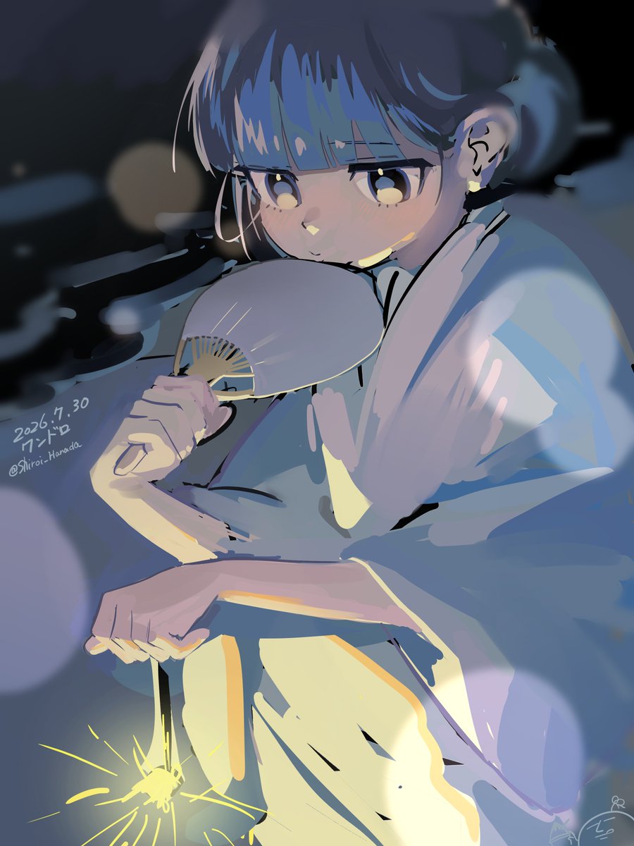 Shiroi_Hanada's tweet photo. ワンドロ #14 https://t.co/WsqittDcAY