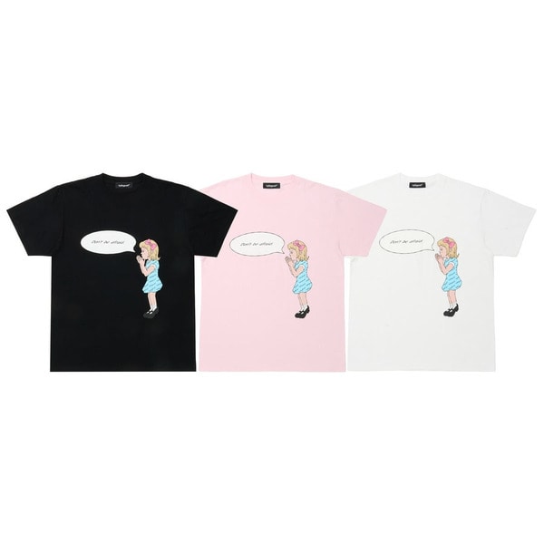 projectr___'s tweet photo. 「Don't be afraid.」のメッセージを添えたデザインのSS Tee。

■Little Girl SS Tee
・Color：Pink, White, Black
・Size：S, M, L, XL

■販売先
・ONLINE STORE
https://t.co/9xDGnpVsYT
・VERTICAL GARAGE
OPEN：12:00-19:00

#projectr https://t.co/fveRz4b8Qy