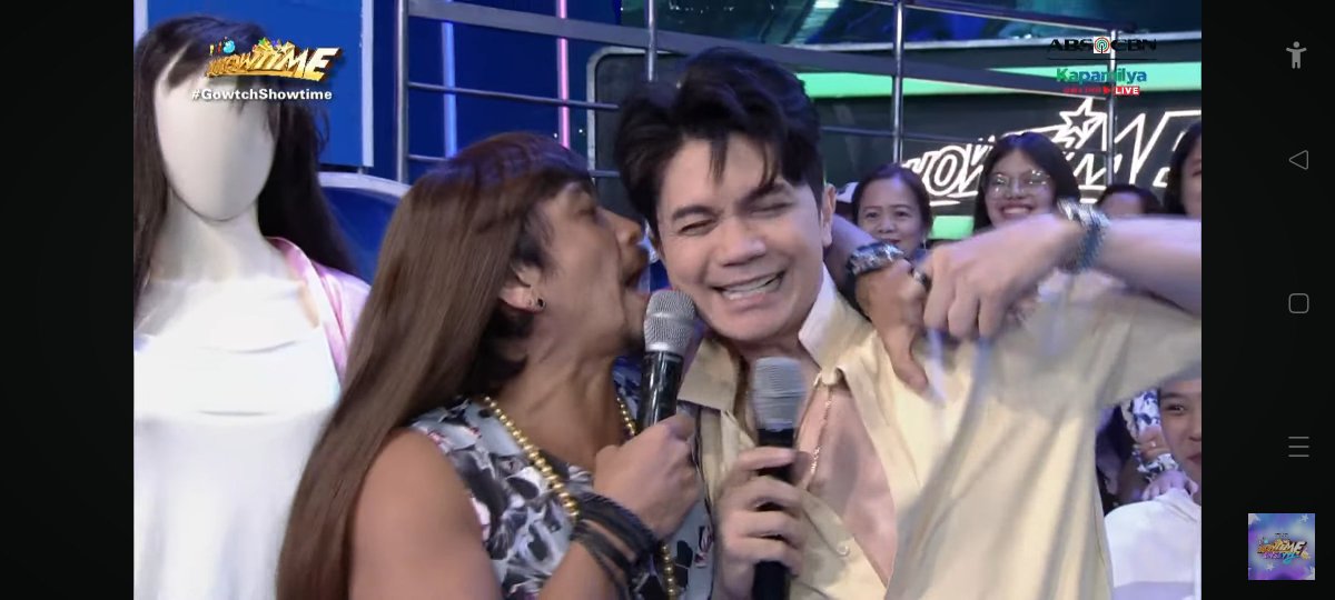 itzryugirl's tweet photo. I report nyo rin sa mtrcb dahil nagbromance sina Vhong at Jhong mga any any na bashers ng showtime na sobrang morally perfect dito sa X

#GowtchShowtime https://t.co/zKkeWzLN14