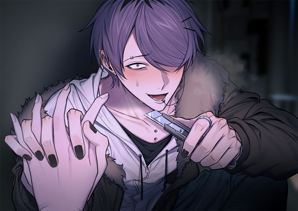 yandere_town's tweet photo. skeb！ゴリゴリにヤンデレ指定だったので、表情やシチュをどうしようかな～と色々悩みつつ、非常に楽しく描くことができました🥳瞳孔ガン開き赤面顔って健康にいい（諸説あり）リクエストありがとうございます🫶　#Skeb #Commission
https://t.co/4dU1e2dxew https://t.co/5sj1SzdpAD