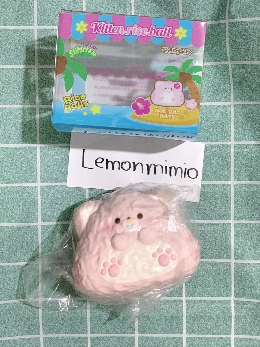 lemonmimio's tweet photo. #สกุชชี่ Thailand limited คอลแลปคนไทยทั้งสองแบบ🩷 งานแรร์หายากก

Lisa สโนแมนรุ้งงานคอลแลป 1100฿ มือ1

Bingbing ข้าวปั้นแมวชมพูมีแบบมือ1 890฿ กับแบบงานปล่อยเค้าเอง 790฿ 1ชิ้นค่ะ

ส่งฟรีคับ❤️

❗️สกุชชี่บางชิ้นอาจจะมีตน.จากโรงงาน ขอคนไม่ซีนะคะ ขอดูพต.ได้
#ตลาดนัดสกุชชี่ https://t.co/2Bw1LkWk7i