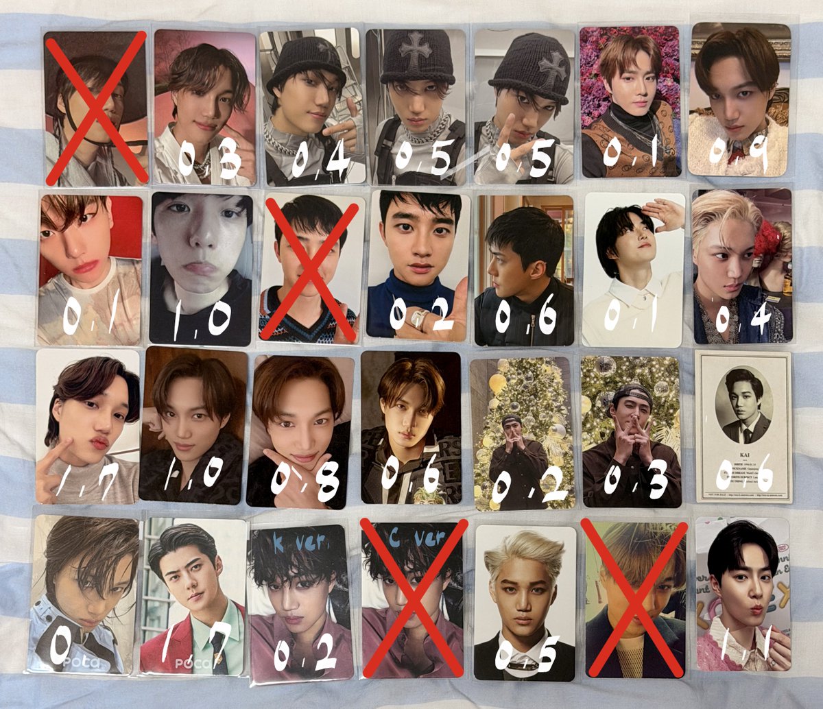 yaaaarrr0's tweet photo. EXO 엑소 포카 앨범 미공포 양도 합니다

준등기비 + 0.2 / 옾챗

트레카 트레이딩 카드 랜포 poca 팝업스토어 랜덤 슴스 SM 백현 수호 디오 세훈 카이 레이 superM 유닛 종인 경수 준면 카드 세트 포춘 슈퍼엠 smcu 핑크 크리스마스 베라 윈터 winter pink 랜포 일본 입장포카 로버 곰인파티 8주년 https://t.co/bwg0PAG7KC