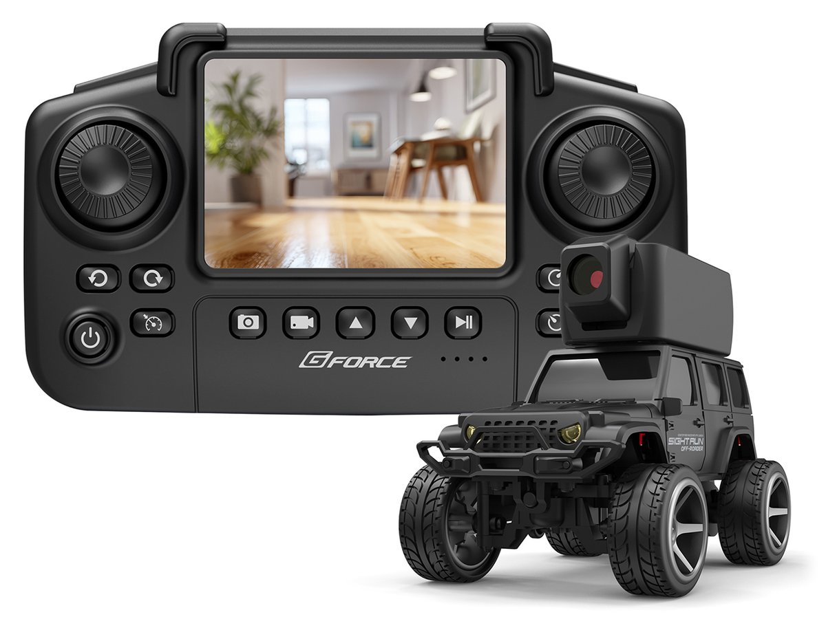 gforcehobby's tweet photo. ＼新製品のお知らせ📣／

クラウドファンディングMakuakeで7721%を達成した、没入型デスクトップビークル「SIGHTRUN OFF-ROADER」が一般販売開始🙌

▶️2.4インチ液晶モニター内蔵送信機
▶️アプリ対応Wi-Fi FPVカメラ搭載
▶️本格サスペンション機構を採用

✨8月8日販売開始✨
ご予約・お求めは全国RCショップ・サーキットで🏡
https://t.co/xaWFSgcEfY
