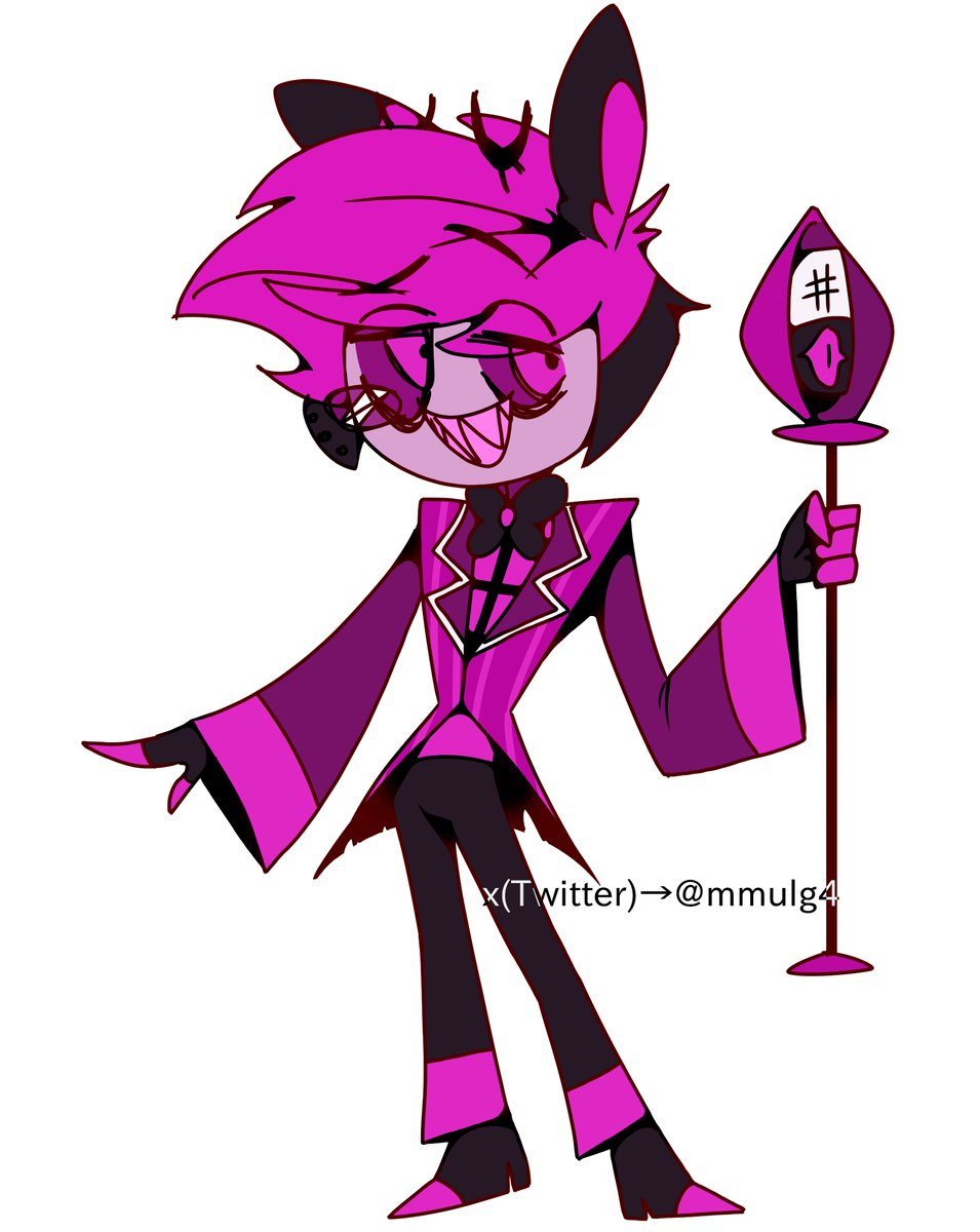 mmulg4's tweet photo. ノリで描いてみました
📺も暇になったら描こうと思います
#HazbinHotel
#HazbinHotelFanart
#ハズビンホテル https://t.co/YmNWrcA2NE