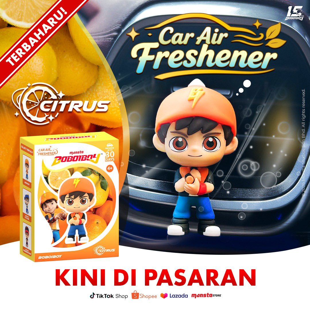 BoBoiBoy's tweet photo. Tanpa topi oren, tak kan wujud yang lain… sebab tu la BoBoiBoy pun ada wangian sendiri! 🍊🍋 https://t.co/opWOVxOrZF
