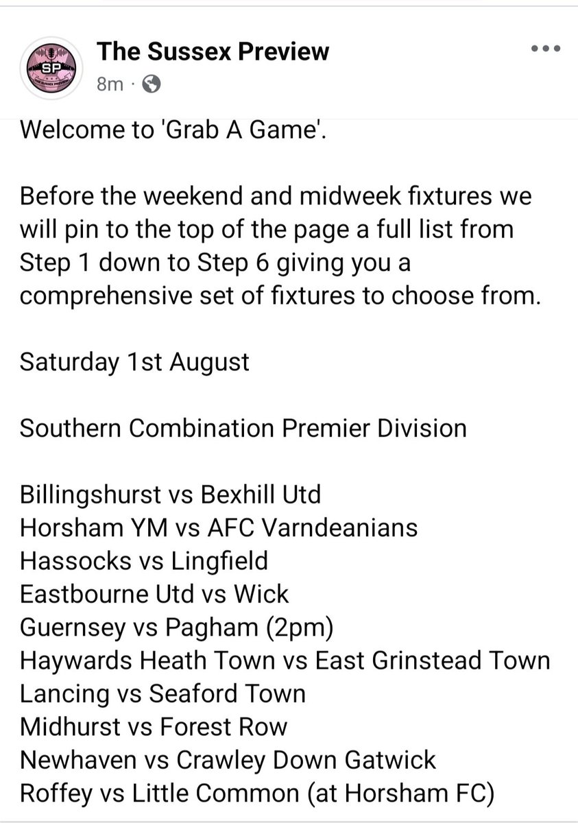 The Sussex Preview tweet media