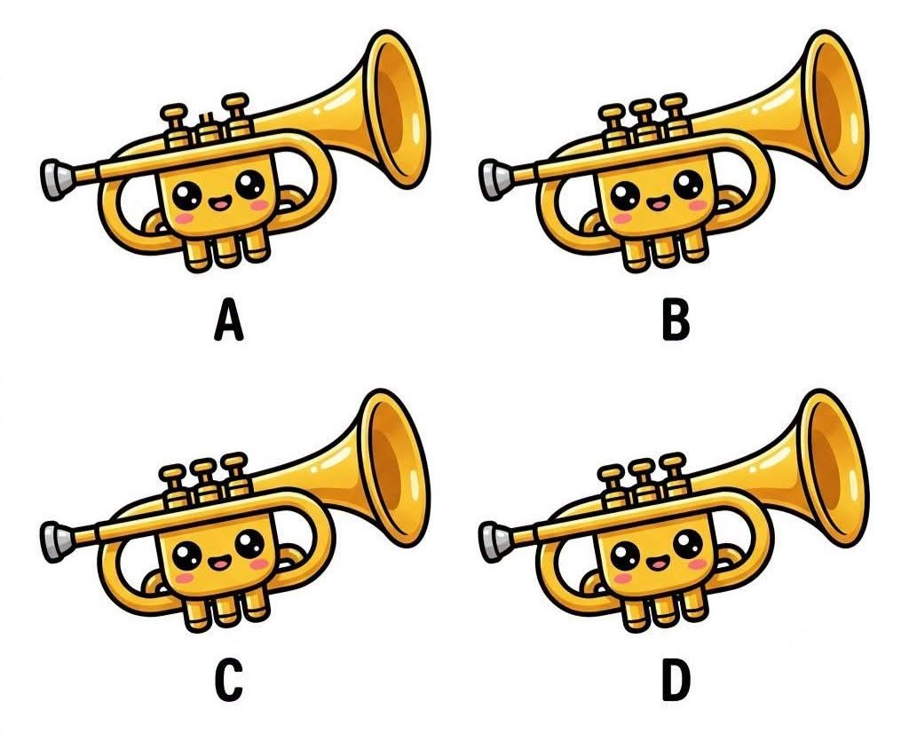 _Z136's tweet photo. One trumpet is different? https://t.co/NzsASPDP8b