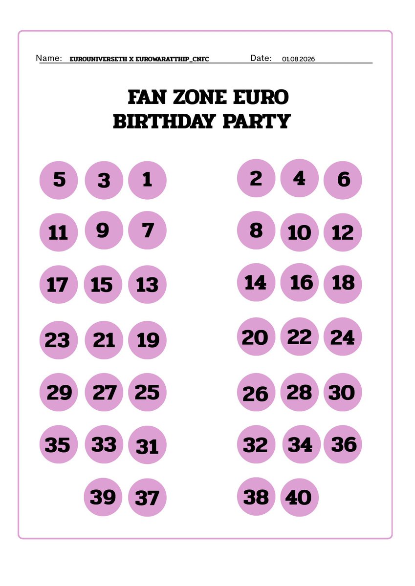 EURO UNIVERSE 👑 tweet media