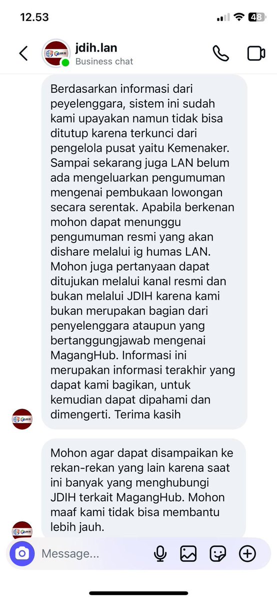 l0gicmess's tweet photo. demi Allah sakit hati banget, tau gitu kan bisa apply ke yang lain :( https://t.co/m3PEhFEk6C