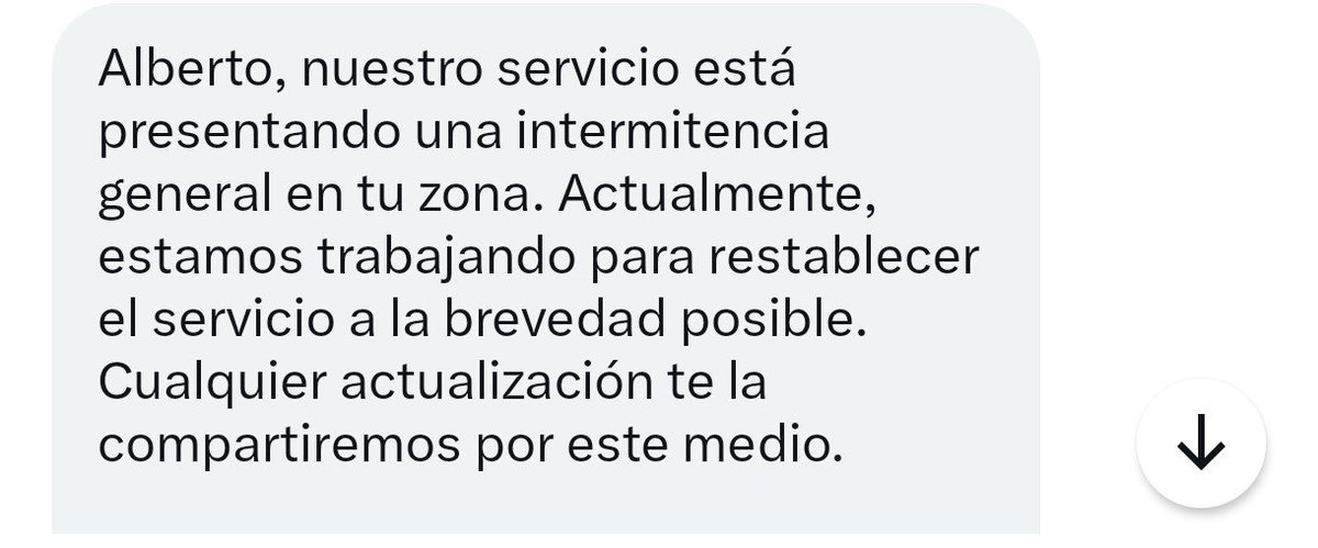 albertormenta's tweet photo. @totalplaymx @TotalplayAyuda @RicardoBSalinas Na ps ése pedo de las intermitencias ya no es tan intermitente... https://t.co/RcVTPPphs4