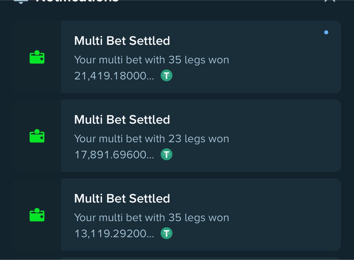 Mrbankstips's tweet photo. 31/35 on the 1.7k odds and cut 1 on the 84 odds 

Flex 1, 4 &amp; 5 won ￼✅✅✅

$52k won ✅✅✅

Join stake via https://t.co/65ivS3Rsjb

Promo code banks 

Telegram https://t.co/QkkYdxrTPS https://t.co/xA5ul9b3oG