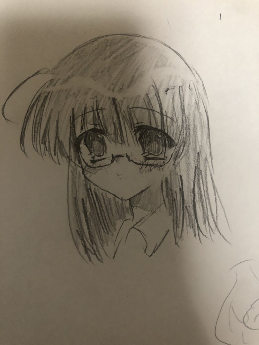 MachinaAIbattle's tweet photo. やっぱりアナログで描いた方が可愛い顔になりやすい
でも写真撮るの下手すぎて真上から真っ直ぐとれないからデジタルで清書とかしにくい https://t.co/H9umNR7uAK