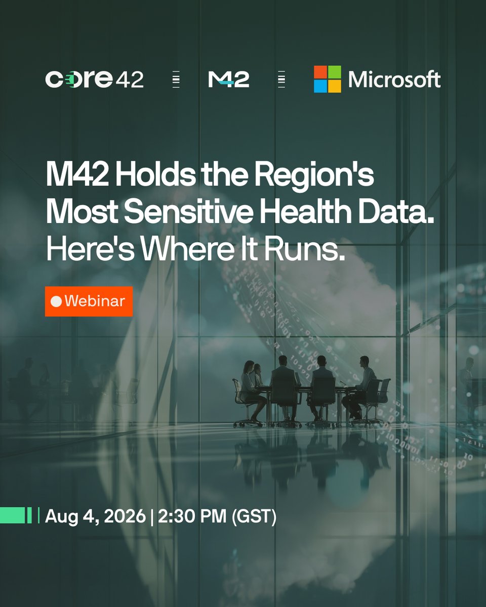 Core42 tweet media