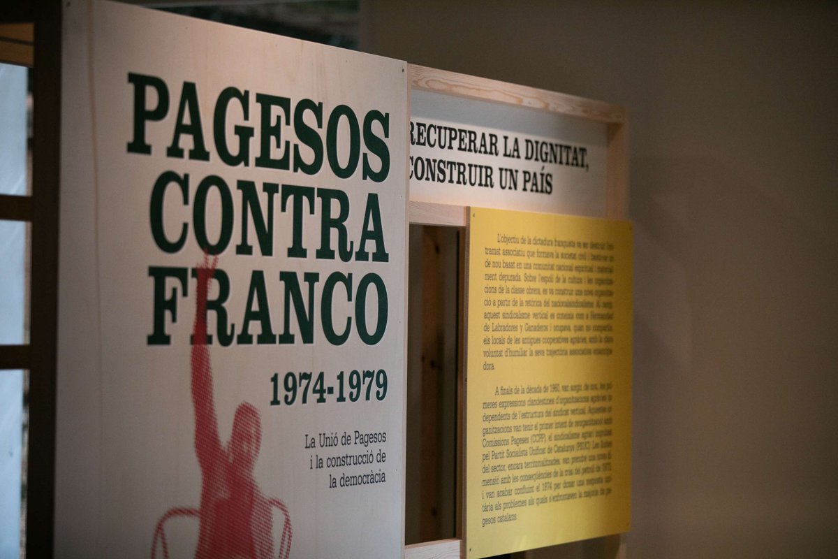 catmemoria's tweet photo. 🖼️ El Memorial Democràtic ofereix un conjunt d’exposicions itinerants adreçades a entitats, municipis i equipaments culturals.

➡️ Recursos expositius per difondre la memòria democràtica en diferents contextos.

ℹ️ https://t.co/z2KM4E530a https://t.co/j8zcutWiNi